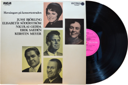 hovsångare på konsertestraden